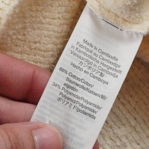 Madewell Cream Sweater with Rainbow Stripes - Picture 5 of 10